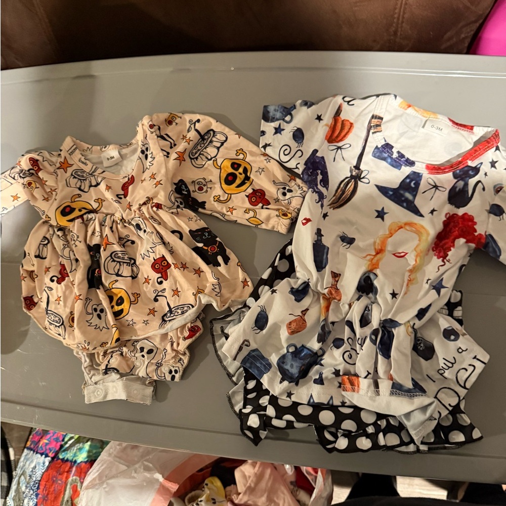 0-3m halloween bundle